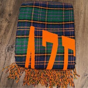 NWOT Rowing Blazers Target Collection Logo Plaid Blanket